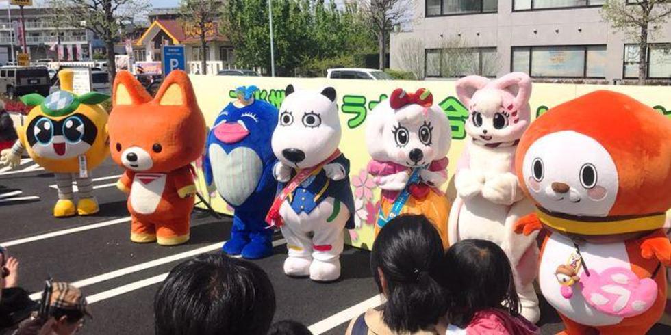 4月8日 稲城市桜・梨の花まつりにいってきました！